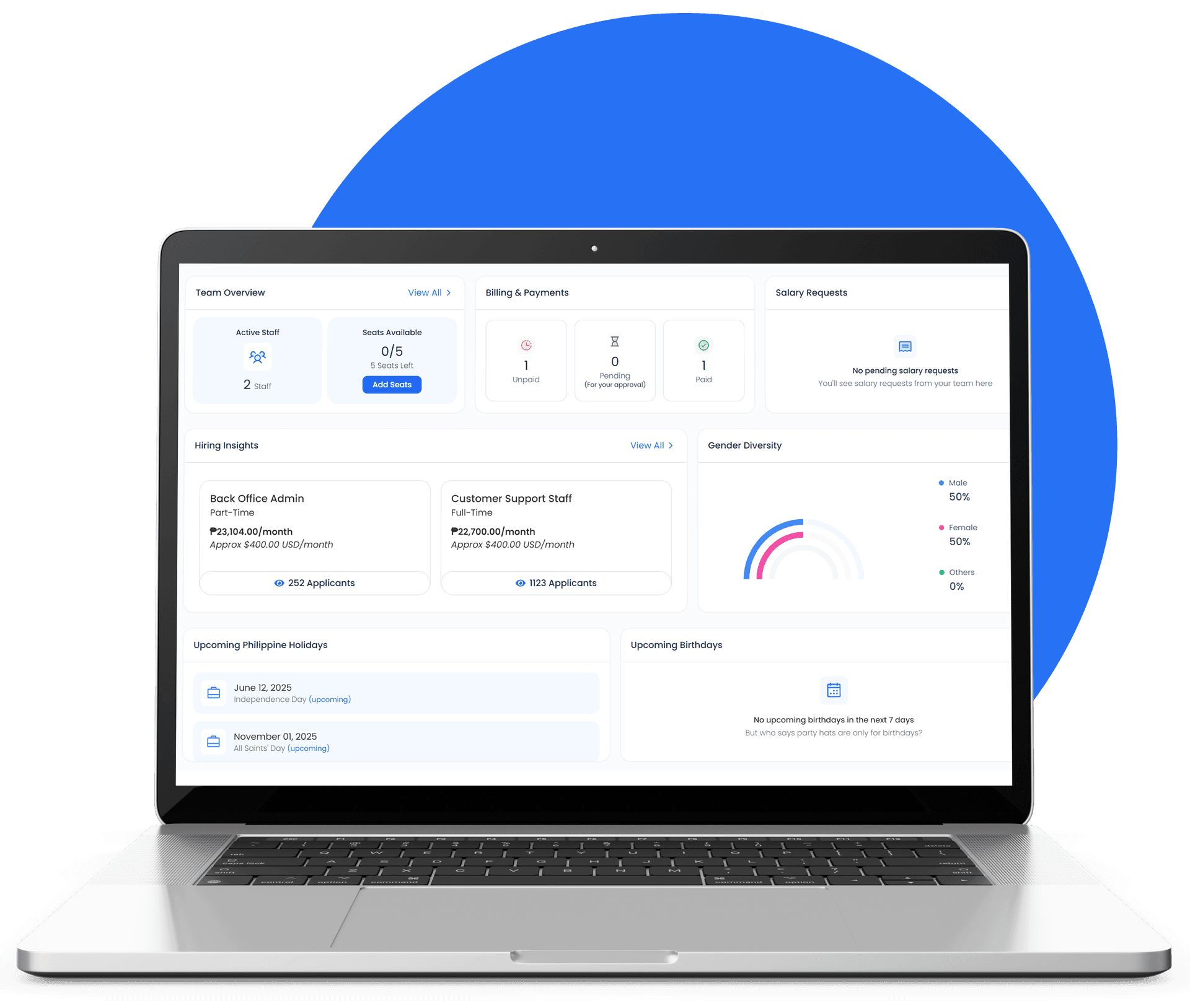VirtualStaff.ph Dashboard