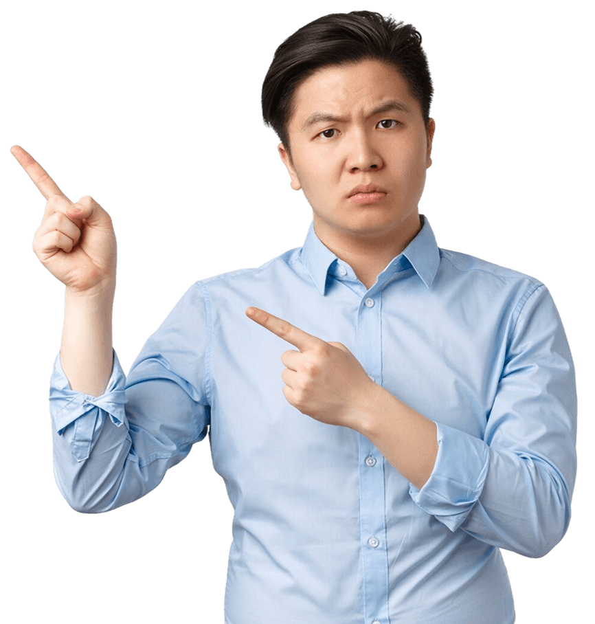 Business owner pointing out the real costs of hiring staff