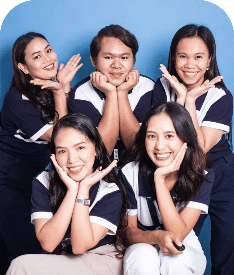 Growing team of Filipino staff for scalable business growth